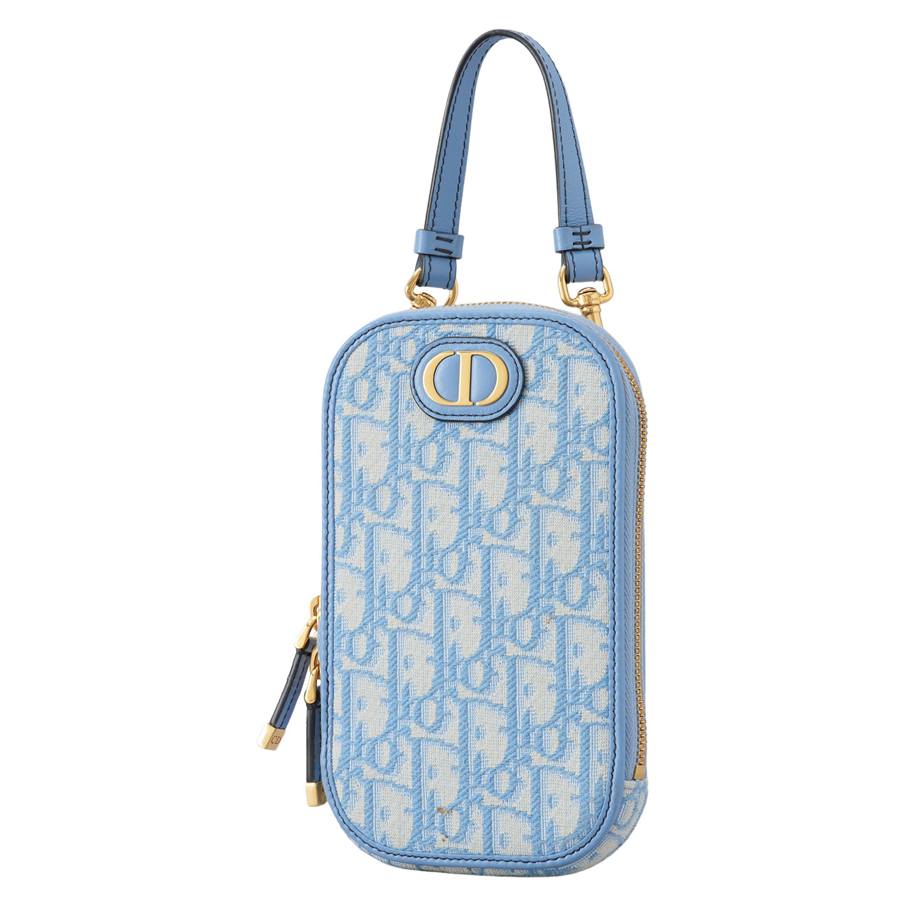 CHRISTIAN DIOR(USED)디올 오블리크 폰 홀더 크로스백